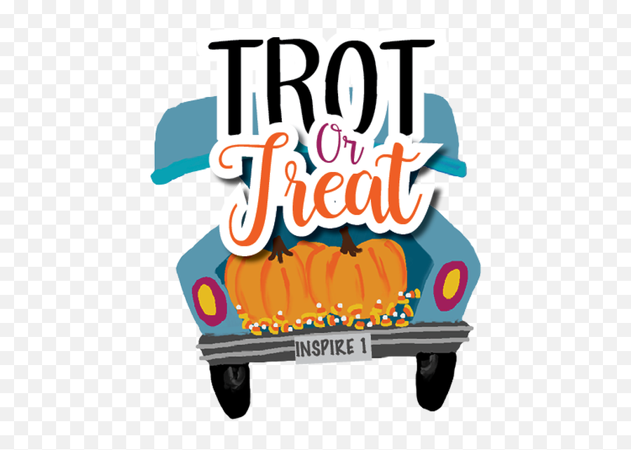 Trot Or Treat Inspirationranch - Clip Art Png,Trunk Or Treat Png