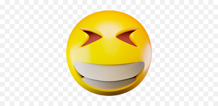 Laughing Emoji 3d Illustrations Designs Images Vectors Hd - Wide Grin Png,Drawing Laughing Icon
