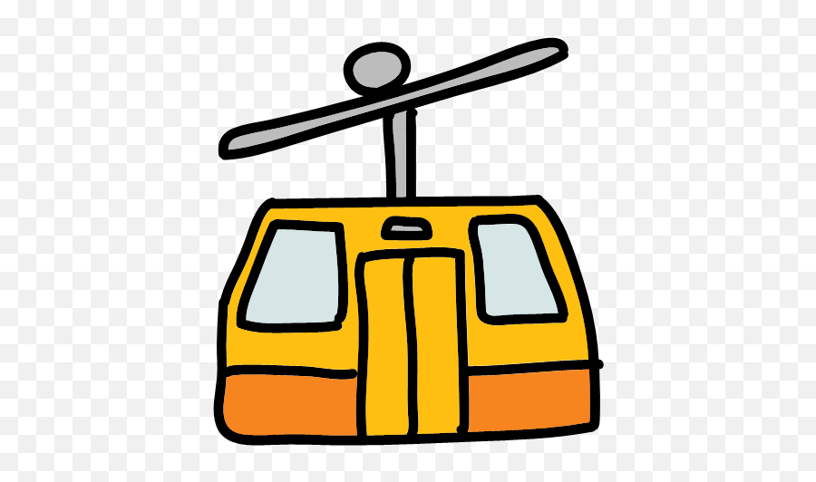 Ski Simulator Icon - Free Vector Svg Free Png Copyicon Dibujo De Un Funicular,Simulator Icon