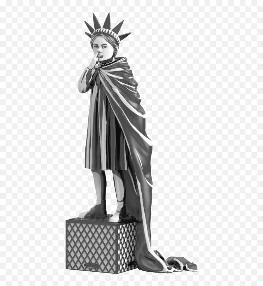 Liberty Girl By Brandalised - Liberty Girl Mighty Jaxx Png,Statue Of Liberty Transparent