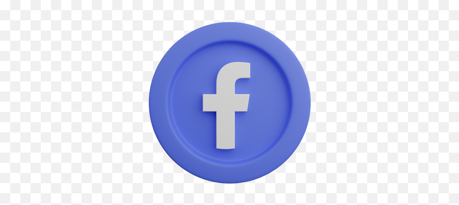 Free Facebook Logo 3d Illustration Download In Png Obj - Facebook Preto,Behance Logo Icon