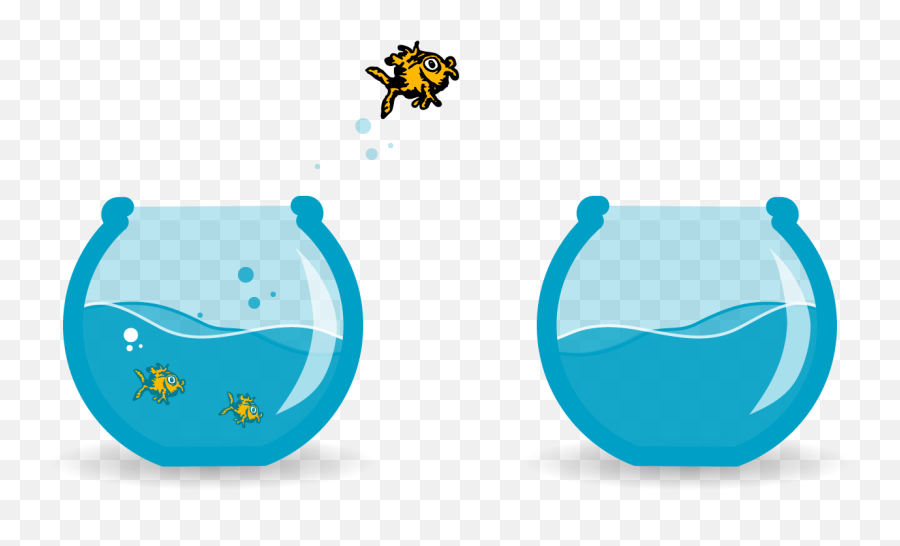 Filefish Bowl Fish Tank Aquarium Goldfish Jump White - Fish Tank Animation Png,Jump Png
