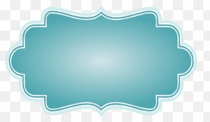 Frames Para Montagens Digitais Vintage Amarelo Png - Azul