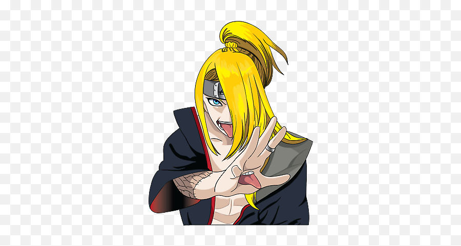Anime Stickers Naruto Car Decals Holographic Ebay - Fictional Character Png,Deidara Icon