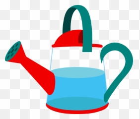 Gardening Clipart Water Garden - Cartoon Watering Can Png