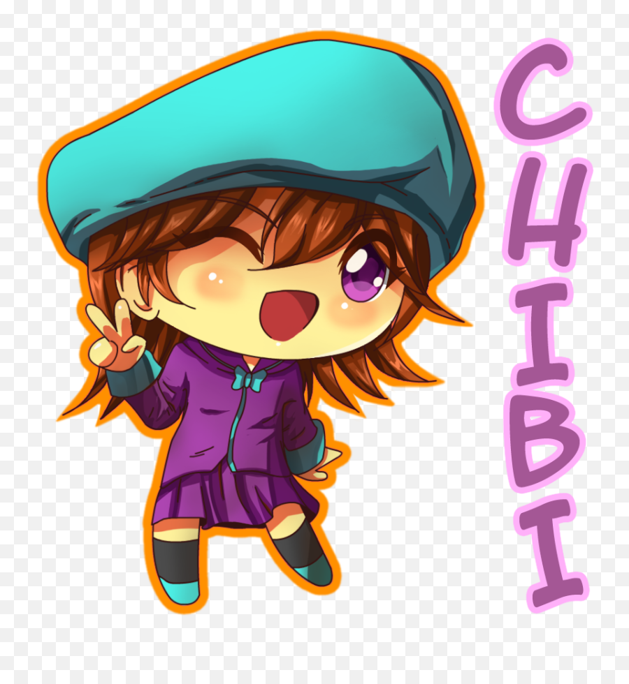 Tomoko Anime Girl In Chibi By Knightfanghentai - Cartoon Png,Anime Chibi Png