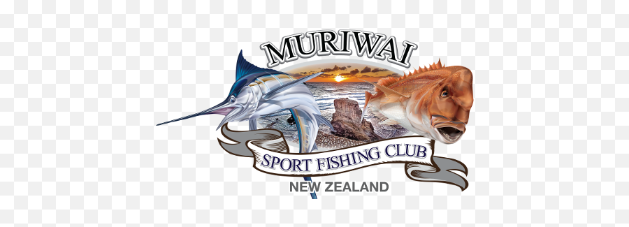 Muriwai Sport Fishing Club - Atlantic Blue Marlin Png,Fishing Logos