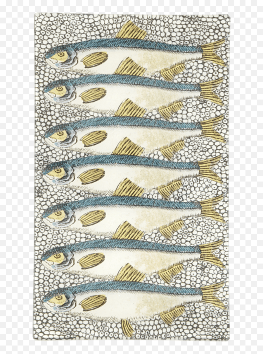 John Derian Sardines Rectangle Tray Transparent PNG