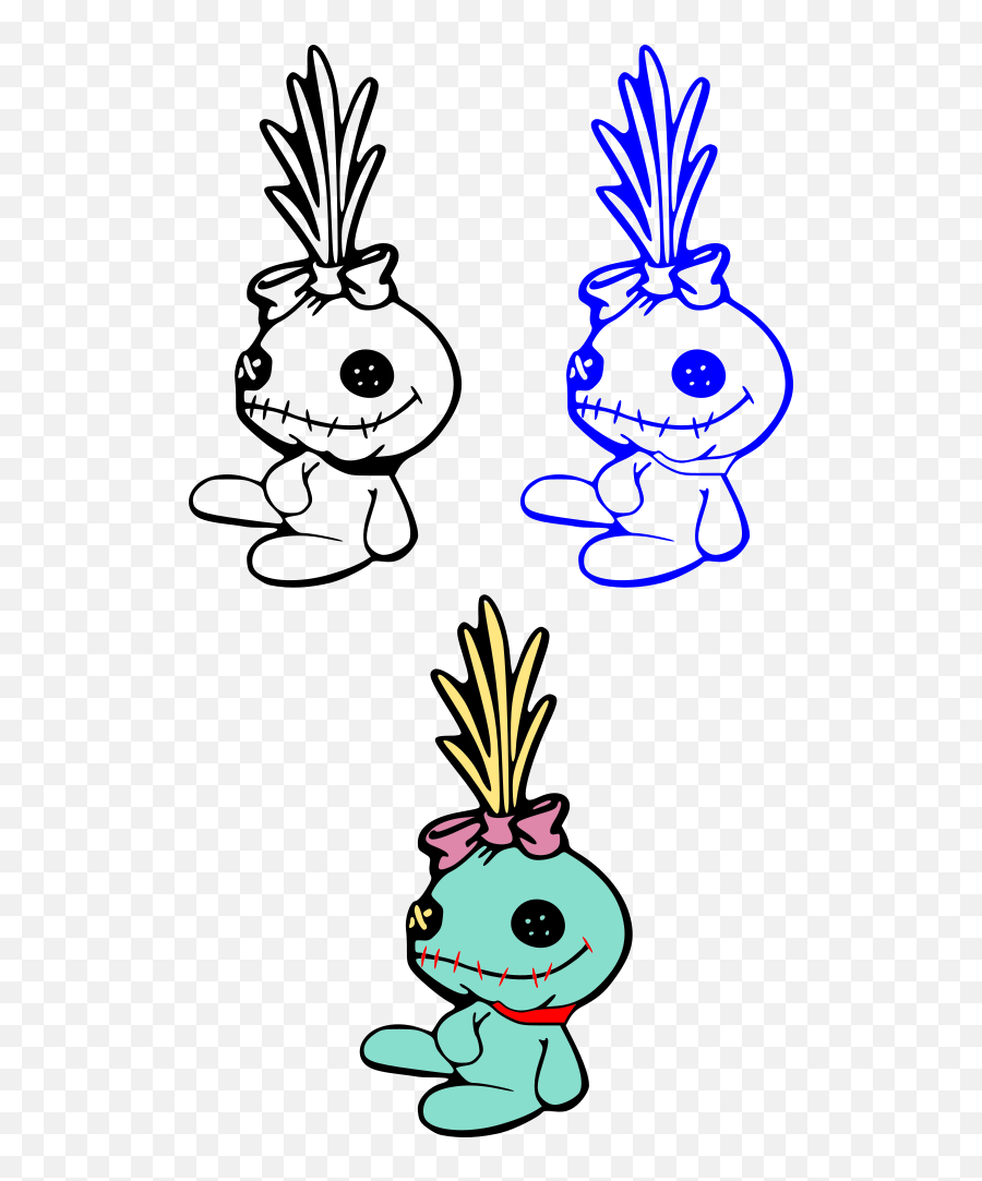 Voodoo Stich Clipart Royalty Free Png - Lilo And Stitch Drawing Easy,Stich Png