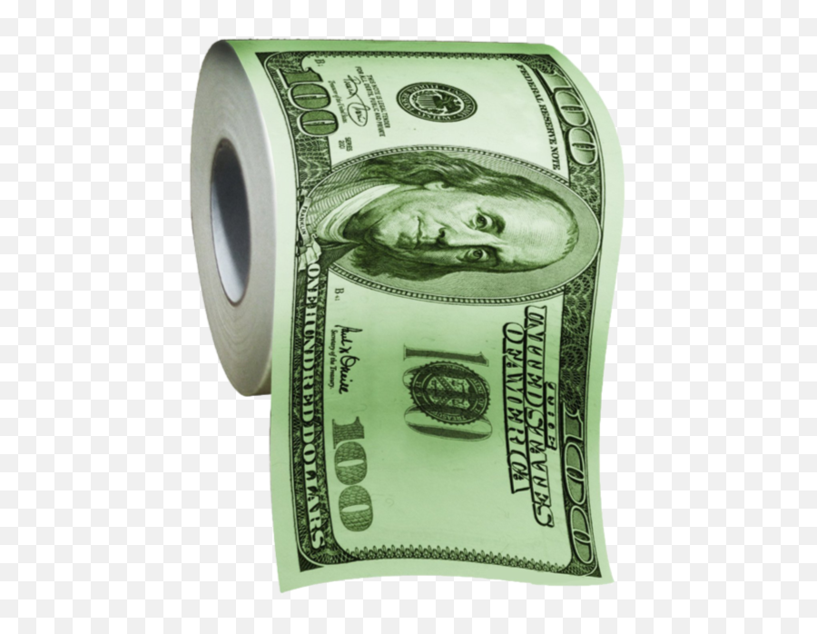 Toilet Paper That Looks Like Hundred Dollar Bill - Money Toilet Paper Price Png,Hundred Dollar Bill Png