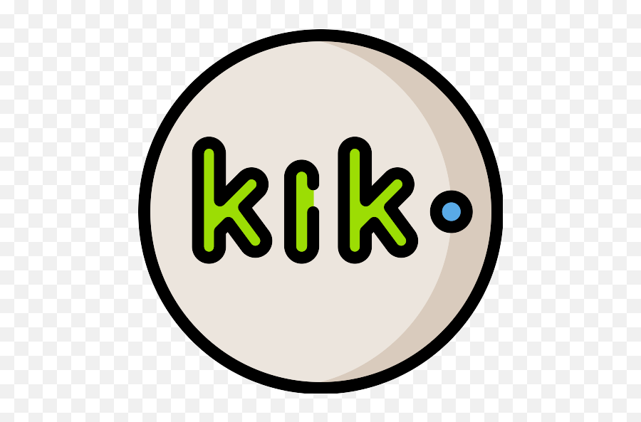 Kik Png Icon - Circle,Kik Logo Png