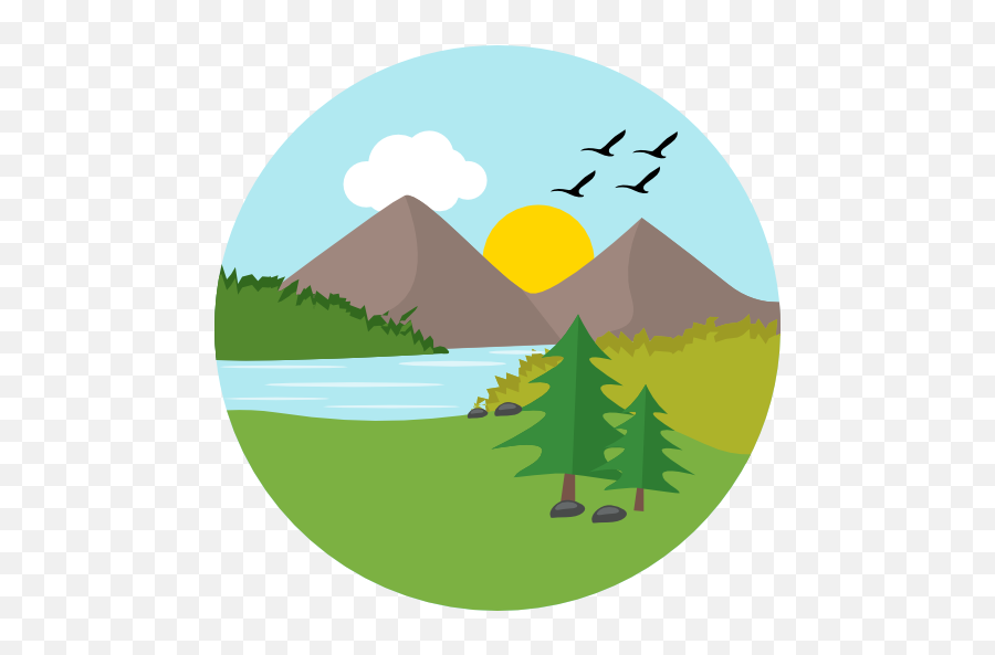 River - Mountain Icon Png,River Transparent Background