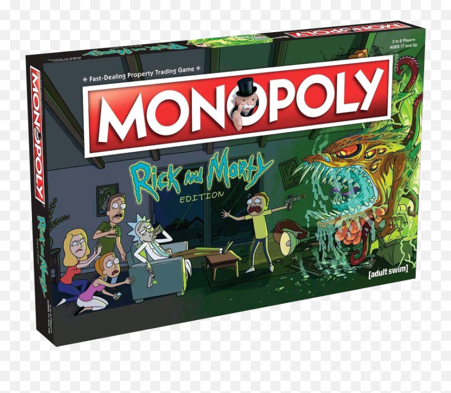 Download Monopoly - Monopoly Rick And Morty Edition Full Rick And Morty Monopoly Png,Rick And Morty Portal Png