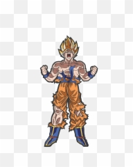 Dragon Ball Z Super Saiyan Goku Figpin - Drawings Of Dragon Ball Z Super Saiyan Png,Master Roshi Png