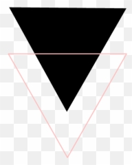 Download Hd Geometric Png Tumblr - Triangle Transparent PNG
