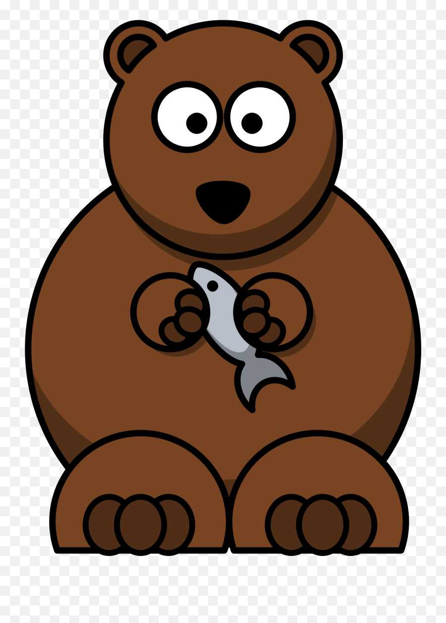 Library Of Baseball Bears Png Transparent Files - Cartoon Bear Clipart,Grizzly Bear Png