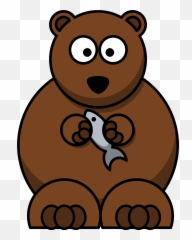 Library Of Baseball Bears Png Transparent Files - Cartoon Bear Clipart,Grizzly Bear Png