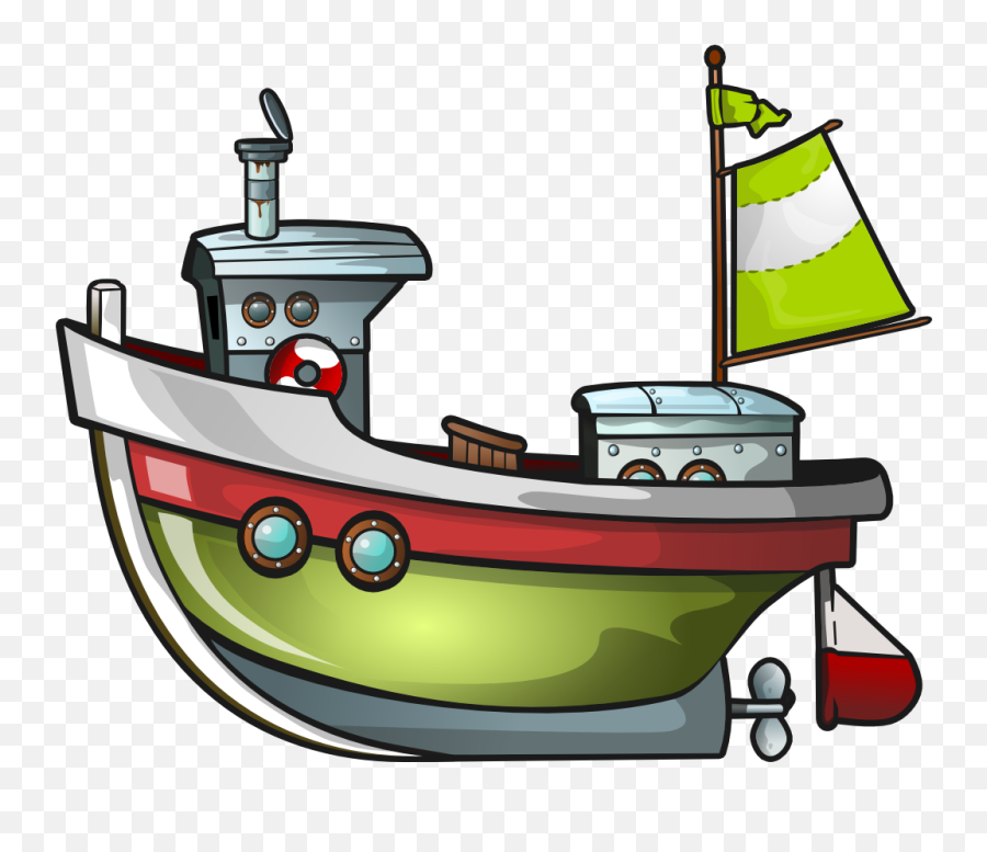Creative Commons Clipart Free Download - Fishing Boat Clipart Png,Painting Clipart Png