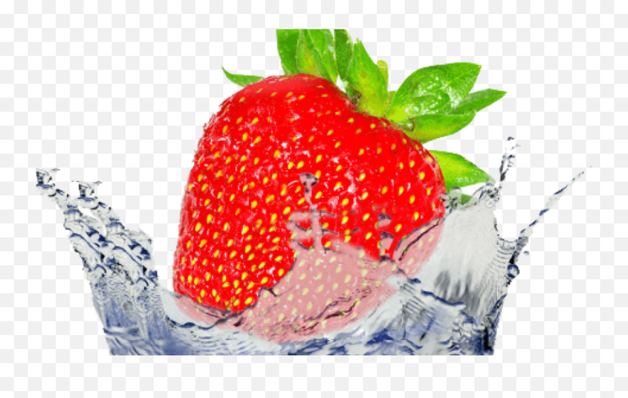 Fruit Water Splash Png Transparent - Strawberry Splash Png Transparent,Transparent Water Splash