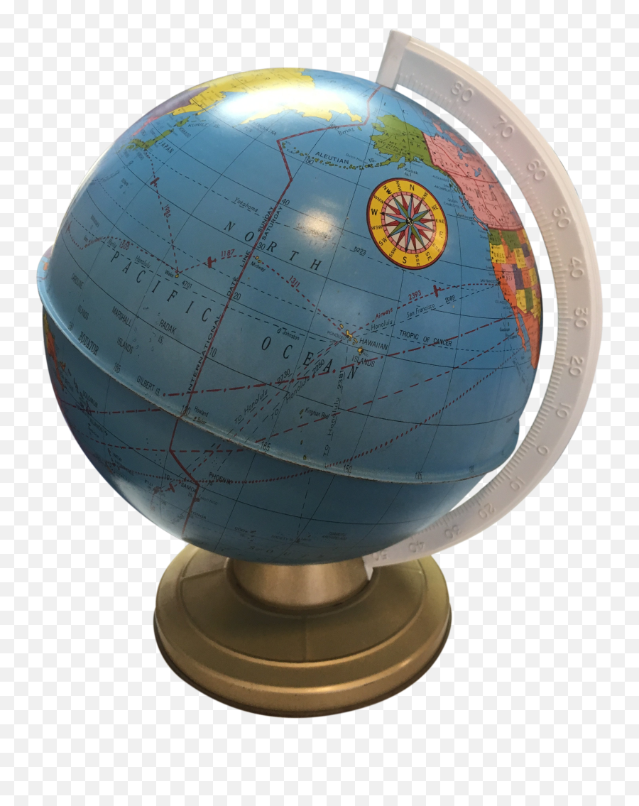 Tabletop World Globe - Globe Png,Gold Globe Png