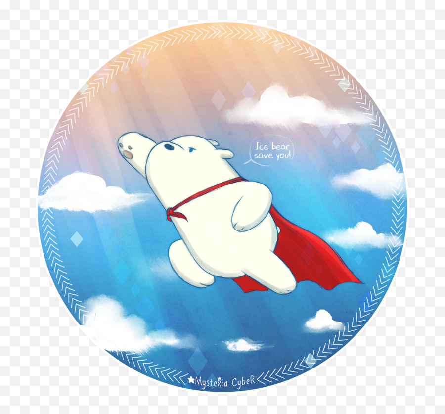 Super Ice Bear - We Bare Bears Ice Bear 808x808 Png We Bare Bears Ice Bear Icon,We Bare Bears Png