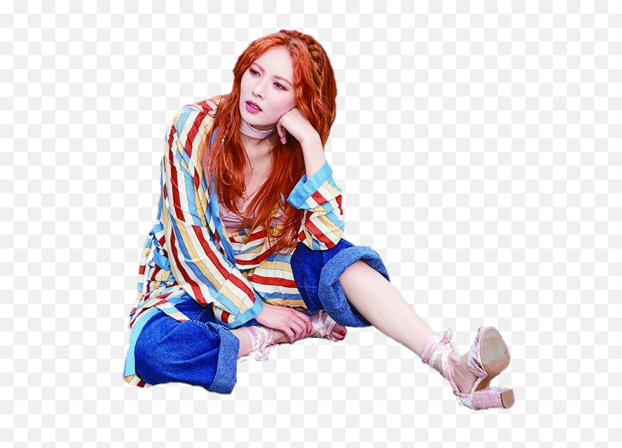 Hyuna Hyunaqueen Hyunah Hyuna4minute Hyunakim Tripleh - Hyuna 365 Fresh Outfit Png,Triple H Png