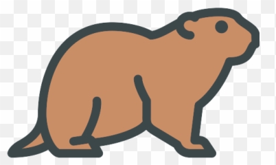 Groundhog Png Icon - Marmot Cartoon,Groundhog Png