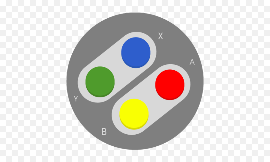 Snes Buttons Png - Circle,Snes Png