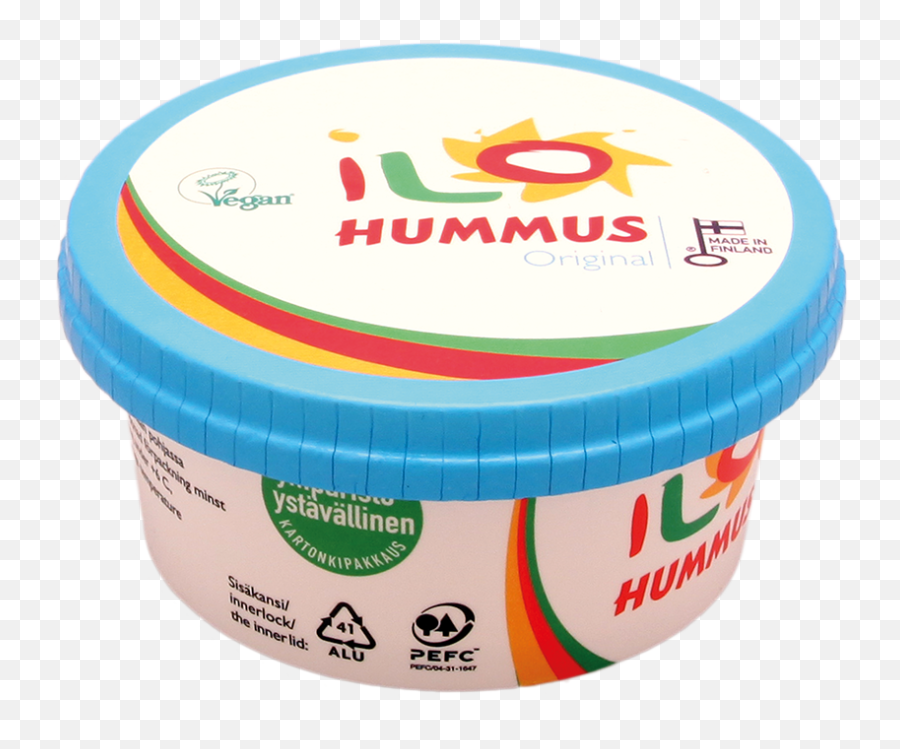 Ilo Hummus Launched In Cardboard Cups Anuga - Gelatin Dessert Png,Hummus Png