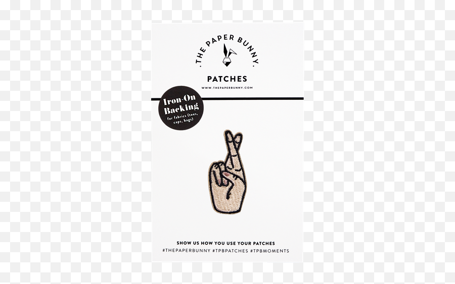 Fingers Crossed Patch - Illustration Png,Fingers Crossed Png