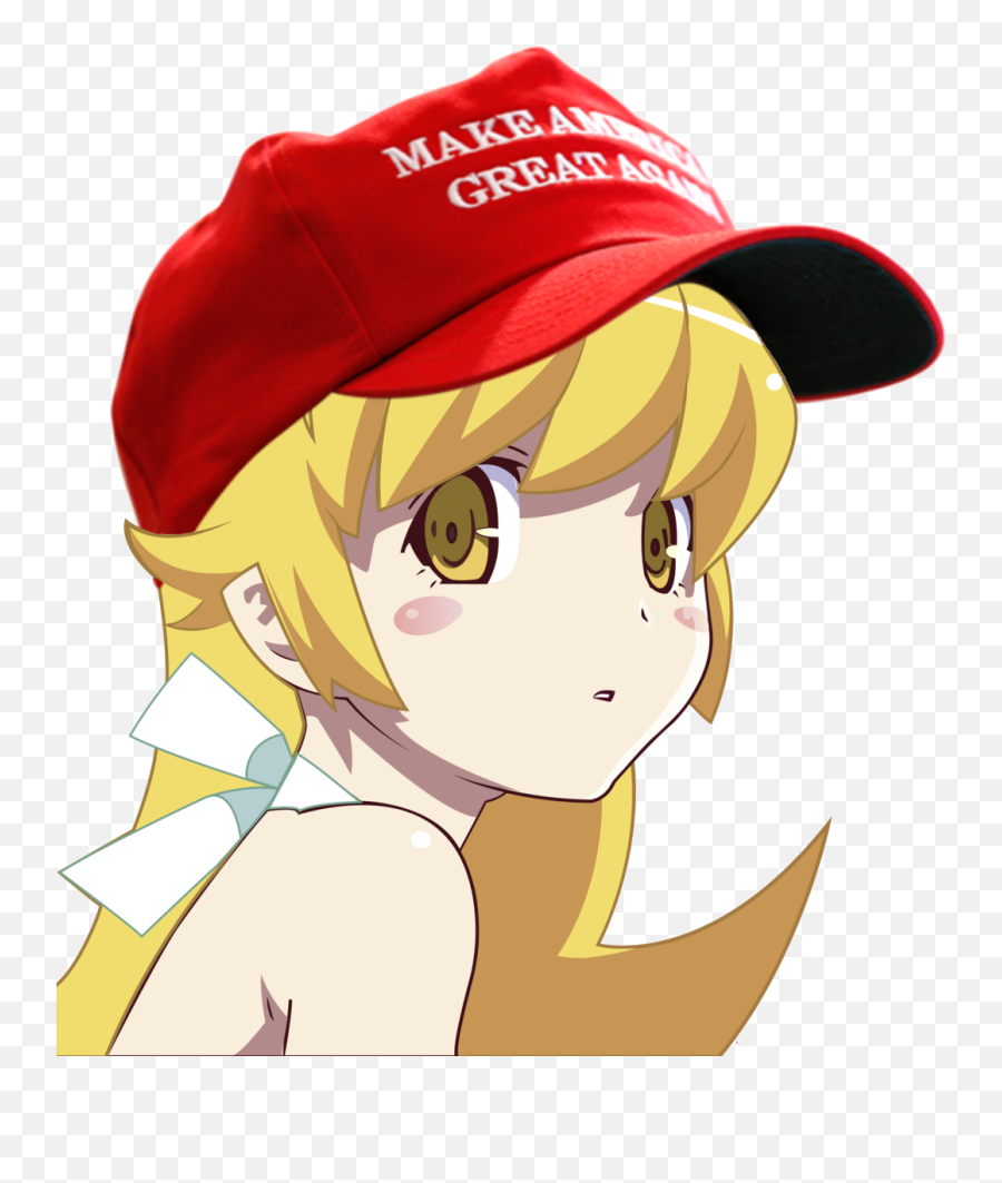 C - Animecute Thread 2633662 Anime Girl With Hat Png,Make America Great Again Hat Transparent