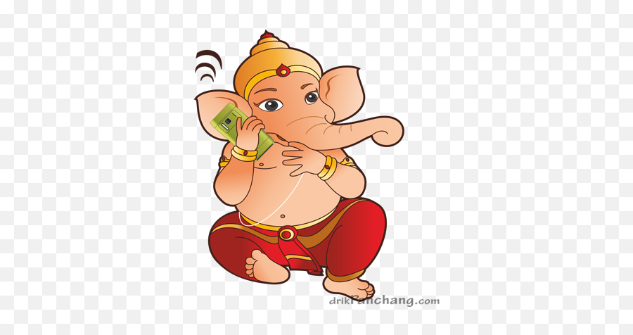 Clipart For Bal Ganesh Wwwclipartsimplycom - Bal Ganesha Clipart Png,Ganesha  Png - free transparent png images 
