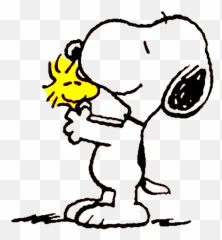 Snoopy Kisses Woodstock By Bradsnoopy97 - Snoopy Png Snoopy And Woodstock Transparent,Kisses Png