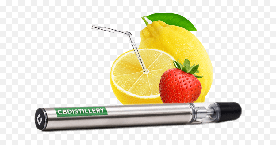 Cbdistillery Vaping Pen Strawberry Lemonade 200mg Of Cbd - Vaporizer Png,Vape Pen Png