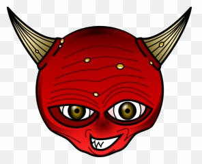 Devil Horns Red - png