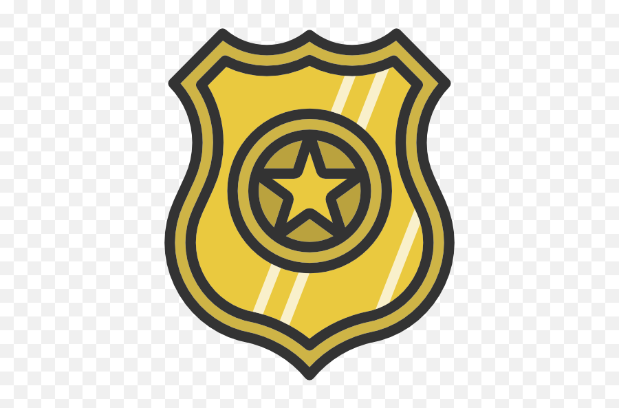 Security Police Badge Shield Signs Icon - Police Badge Pixel Art Png,Police Badge Transparent