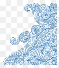 Wave Clip Art Png - Doodle Waves