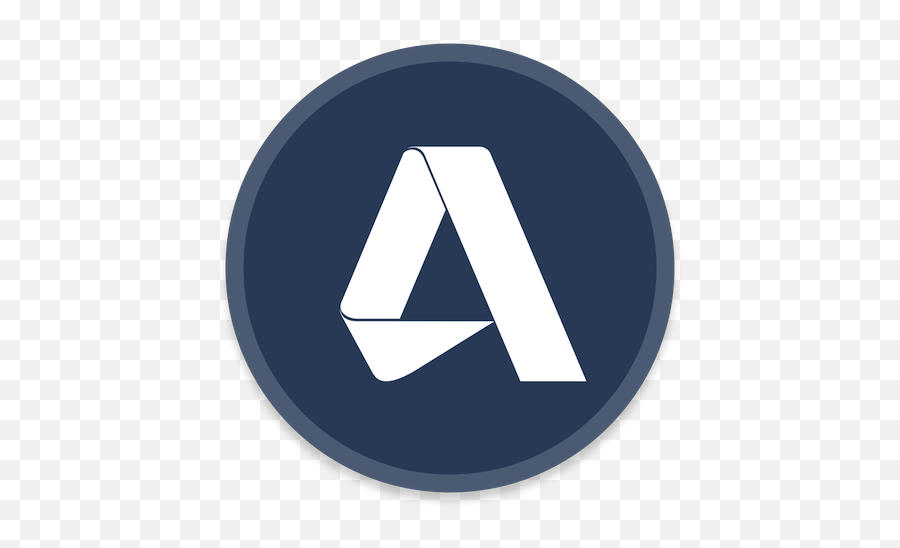 Autodesk 360 Icon - Autocad Logo Png Circle,Autodesk Logo Png