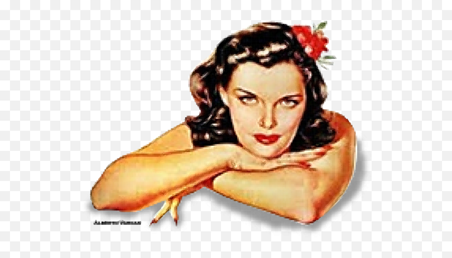 Fictional Characterartpinup Girl Png Clipart - Royalty Stop Being A Asshole,Pin Up Girl Png