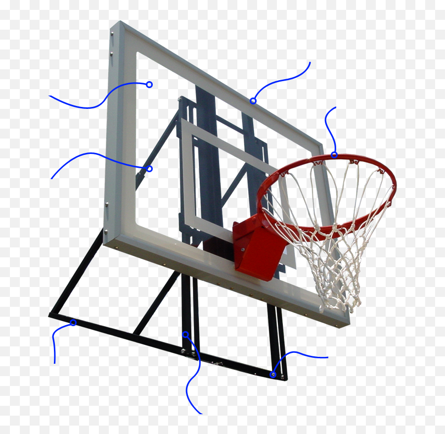 Roof King Basketball Goals - Basketball Rim Png,Basketball Goal Png