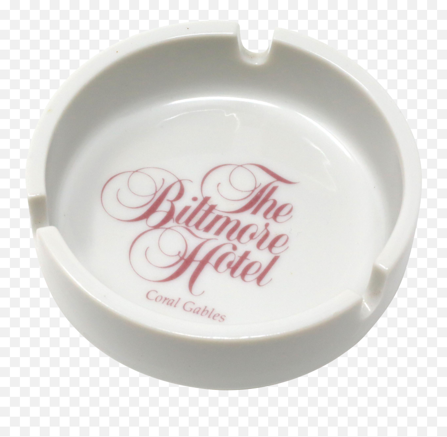 Vintage The Biltmore Hotel Coral Gables Ashtray Png