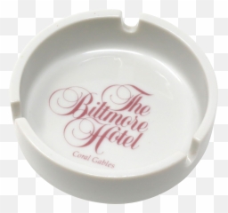 Vintage The Biltmore Hotel Coral Gables Ashtray Png