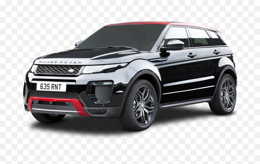 Land Rover Png Image - Range Rover Evoque Black And Red,Range Rover Png