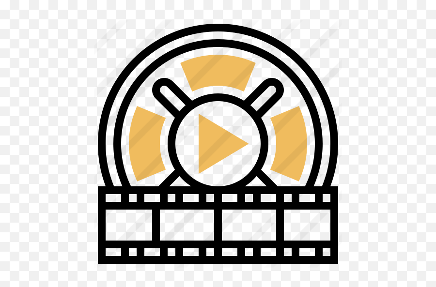 Film Reel - Free Cinema Icons Icon Png,Film Reel Logo
