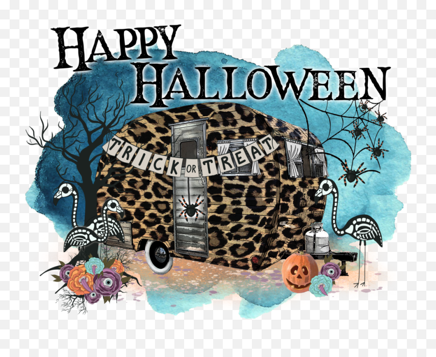 Happy Halloween Png 2 Image - Leopard,Happy Halloween Png