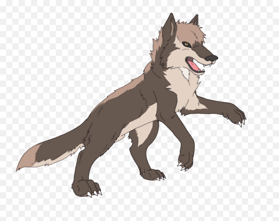 Wolf Cartoon - Attack On Titan As Wolves Transparent Png Wolf Cartoon Attacking Png,Wolf Cartoon Png