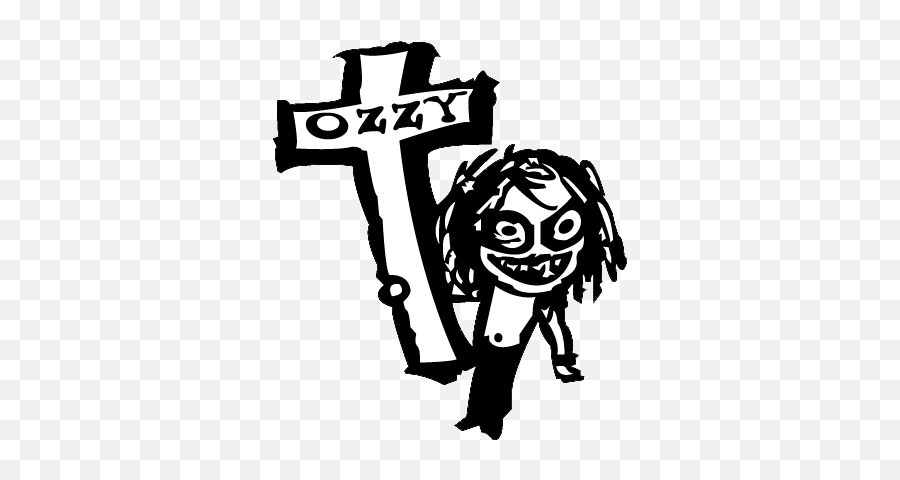 Afbeeldingsresultaat Voor Ozzy Osbourne Cartoon - Ozzy Osbourne Logo Png,Black Sabbath Logo Png