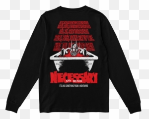 Never Sleep Again Long Sleeve T - Shirt Png,Nightmare On Elm Street Logo