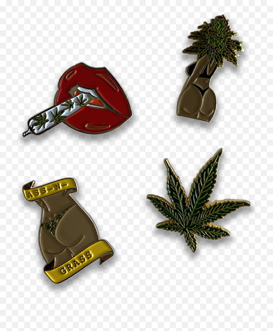 4 Pack - Dacrip Pin Set Png,Crips Logos