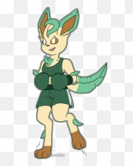 Leafeon Boxing Gear U2014 Weasyl - Fictional Character png